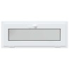 Fenêtre de sous-sol RISOR 110 x 40 cm PVC et verre Blanc 636717636717
