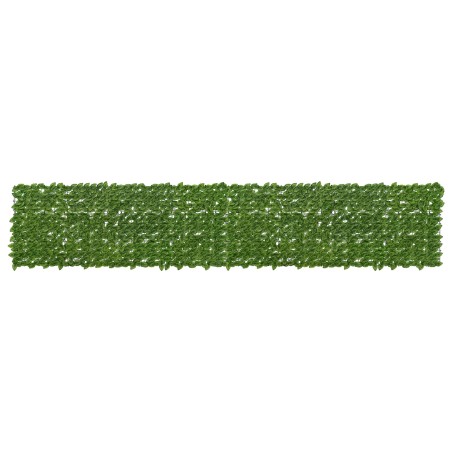 Écran de balcon avec feuilles Vert et jaune 400 x 75 cm 636764636764