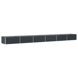 Jardinière Anthracite 600 x 80 x 45 cm Acier 636767636767