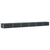 Jardinière Anthracite 600 x 80 x 45 cm Acier 636767636767