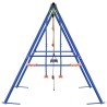 Ensemble de balançoires d'extérieur Multicolore Acier et PE 636769636769