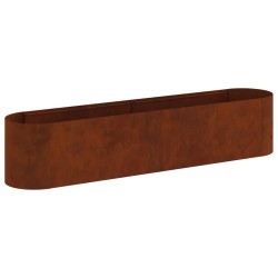 Jardin surélevé Acier patiné 200 x 40 x 40 cm 636770636770