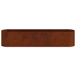 Jardin surélevé Acier patiné 200 x 40 x 40 cm 636770636770