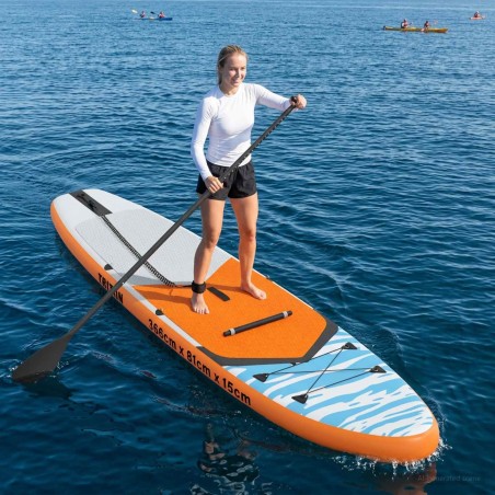 SUP avec Siège 2-en-1 TRITON 366 x 81 x 15 cm Bleu pour 636771636771