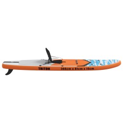 SUP avec Siège 2-en-1 TRITON 366 x 81 x 15 cm Bleu pour 636771636771