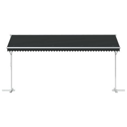 Auvent autoportant Anthracite 5 x 3 m Polyester 636781636781