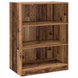 Armoire avec étagère Bois ancien 77 x 48 x 102 cm PB 636823636823