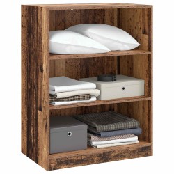 Armoire avec étagère Bois ancien 77 x 48 x 102 cm PB 636823636823