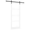 Porte coulissante ORKDAL Blanc et Noir 93 x 232 cm 636831636831