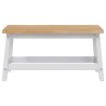 Banc de salle à manger EKAI Blanc 91,5 x 29 x 45,5 cm 636849636849