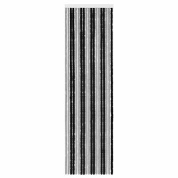 Rideau anti-insectes en chenille Gris et Noir 56 x 200 cm 636858636858