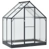 Serre de jardin avec porte Anthracite 183,5 x 123 x 207 cm 636886636886