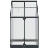 Serre de jardin avec porte Anthracite 183,5 x 123 x 207 cm 636886636886