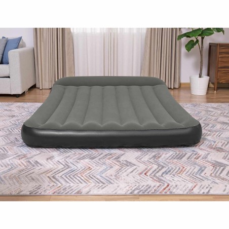 Bestway Matelas pneumatique Noir 203 x 152 x 22 cm PVC 636888636888