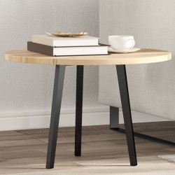 Dessus de table rond Ø60x2 cm bois massif d'acacia 636889636889