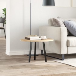 Dessus de table rond Ø60x2 cm bois massif d'acacia 636889636889