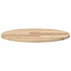 Dessus de table rond Ø60x2 cm bois massif d'acacia 636889636889