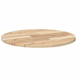 Dessus de table rond Ø60x2 cm bois massif d'acacia 636889636889