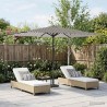 Parasol de jardin 200 x 300 cm Polyester Rectangulaire 636895636895