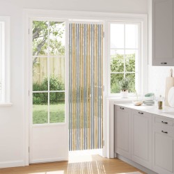Rideau anti-insectes en chenille Gris et Beige 56 x 200 cm 636902636902
