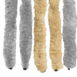 Rideau anti-insectes en chenille Gris et Beige 56 x 200 cm 636902636902