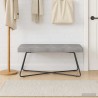 banc Uni Gris clair 110 x 40 x 45 cm Velours 636906636906