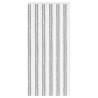 Rideau anti-insectes en chenille Gris et blanc 100 x 220 cm 636916636916