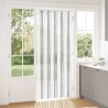 Rideau anti-insectes en chenille Gris clair et blanc 636917636917