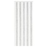 Rideau anti-insectes en chenille Gris clair et blanc 636917636917