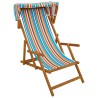 Chaise Longue 4 pcs 3 Position Bois d'eucalyptus massif 636921636921