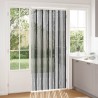Rideau anti-insectes en chenille Gris et Noir 100 x 220 cm 636924636924