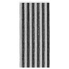 Rideau anti-insectes en chenille Gris et Noir 100 x 220 cm 636924636924