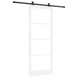 Porte coulissante ORKDAL Blanc et Noir 93 x 232 cm 636983636983