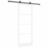 Porte coulissante ORKDAL Blanc et Noir 93 x 232 cm 636983636983