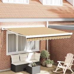 Auvent rétractable Multicolore 300 x 250 x 165 cm 636998636998