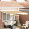 Auvent rétractable Multicolore 300 x 250 x 165 cm 636998636998