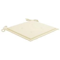 Chaises à manger d'extérieur lot de 6 et coussins Acacia massif 637009637009