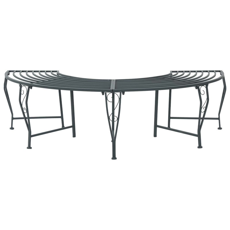 Banc d'Arbre 4-Nombre de places 160 x 80 x 44 cm Acier 637015637015