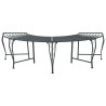 Banc d'Arbre 4-Nombre de places 160 x 80 x 44 cm Acier 637015637015