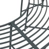Banc d'Arbre 4-Nombre de places 160 x 80 x 44 cm Acier 637015637015