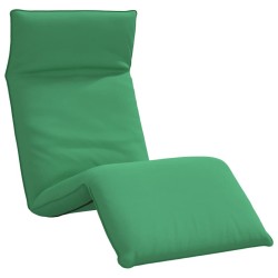 Transat pliant vert 175 x 54 x 8,5 cm en tissu Oxford 637022637022