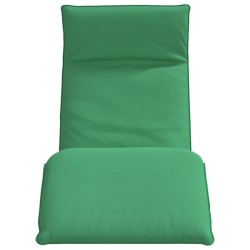 Transat pliant vert 175 x 54 x 8,5 cm en tissu Oxford 637022637022