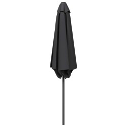 Parasol de jardin avec base 230 x 230 cm Polyester 637033637033