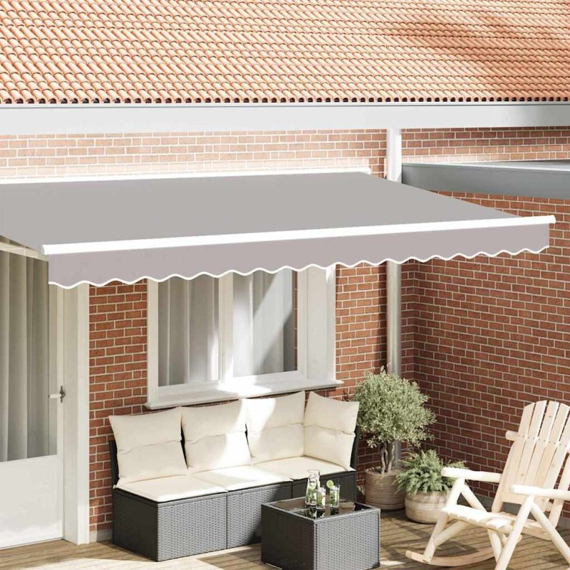 Remplacement de lambrequin Gris clair 4 m Polyester 637038637038