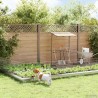 Clôture de jardin avec piquets 12 pcs 75 x 50 cm Mesh Argenté 637057637057