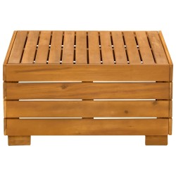 Table d'appoint de jardin Bois d'Acacia Massif Marron 637070637070