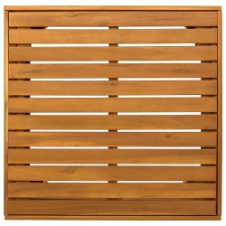 Table d'appoint de jardin Bois d'Acacia Massif Marron 637070637070