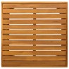 Table d'appoint de jardin Bois d'Acacia Massif Marron 637070637070