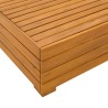 Table d'appoint de jardin Bois d'Acacia Massif Marron 637070637070