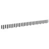 Remplacement de lambrequin Anthracite et blanc 2,5 m Polyester 637076637076